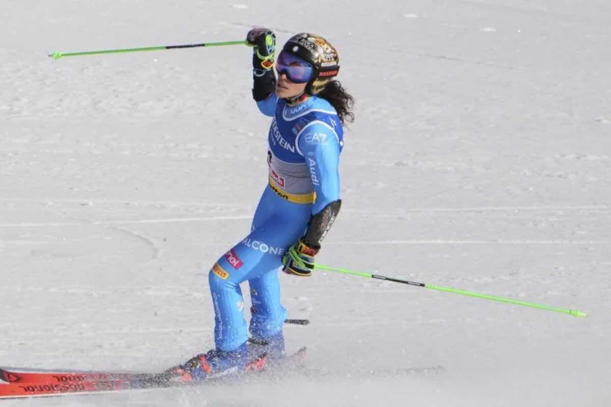 Brignone Cortina frattura