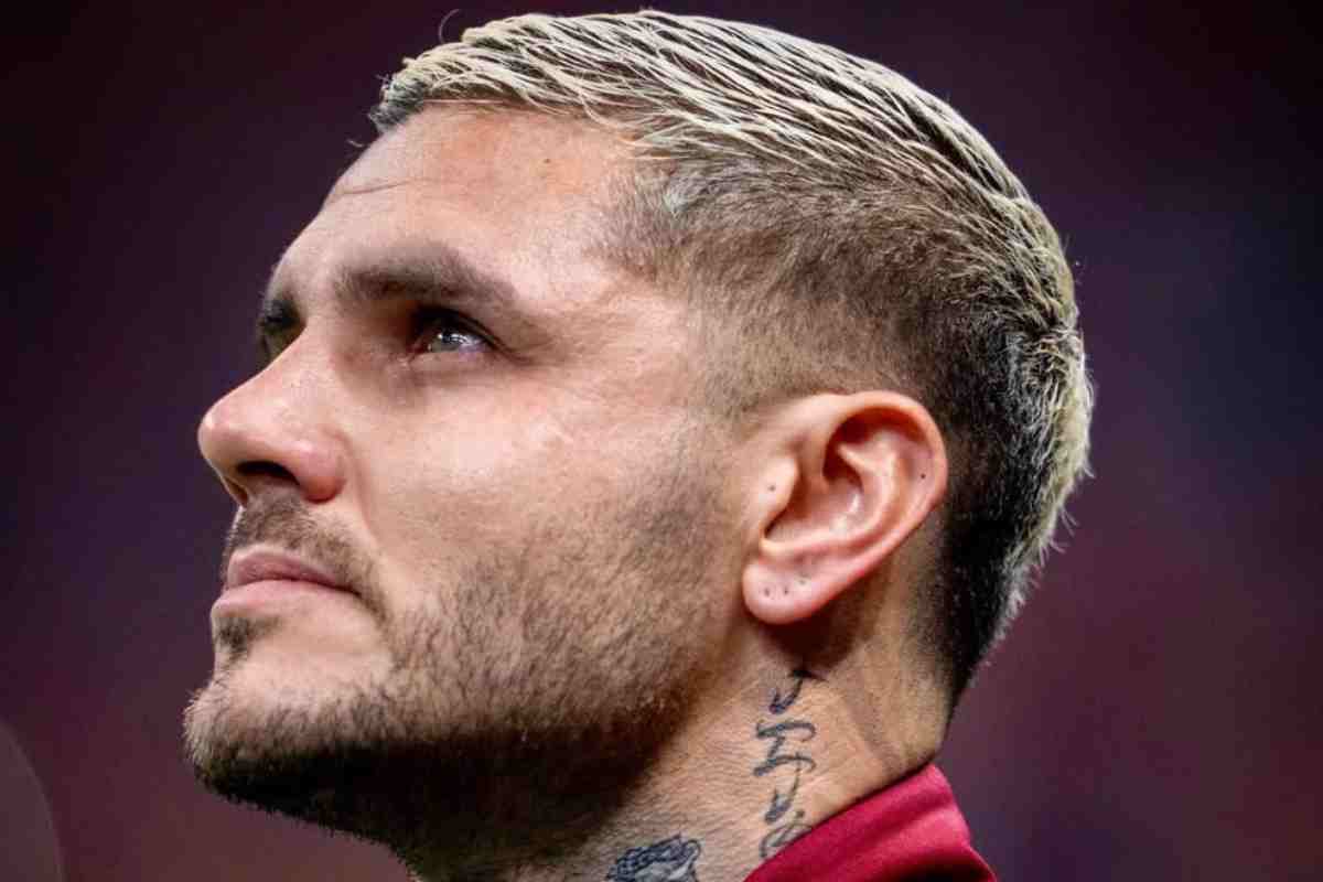Mauro Icardi di profilo