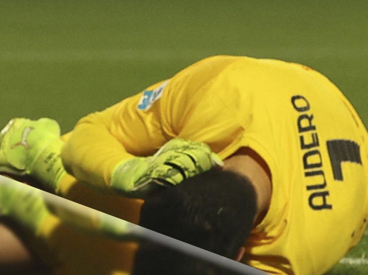 Audero aggressione grave