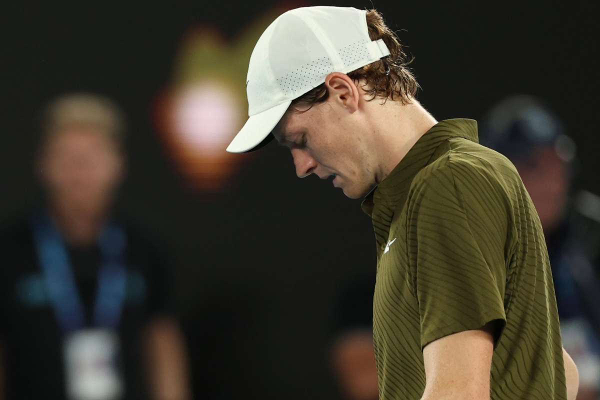 sinner delusione australian open